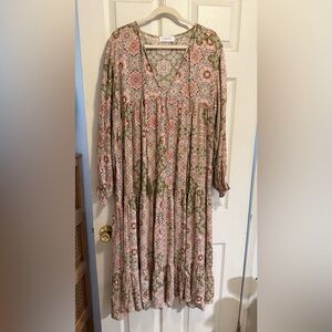 CJLA boho maxi dress.